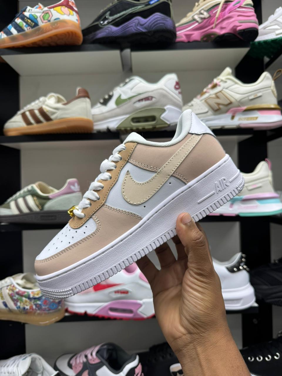 Nike Air Force 1 - Brown Multicolor